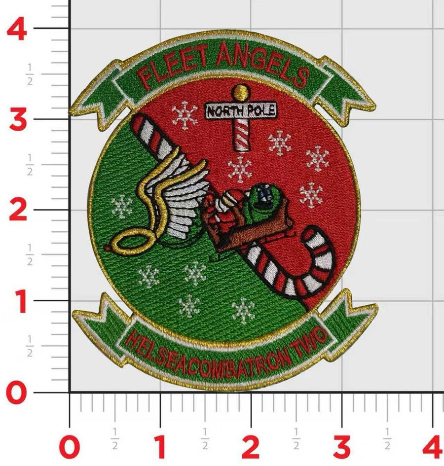 Official HSC-2 Fleet Angels Christmas Patch