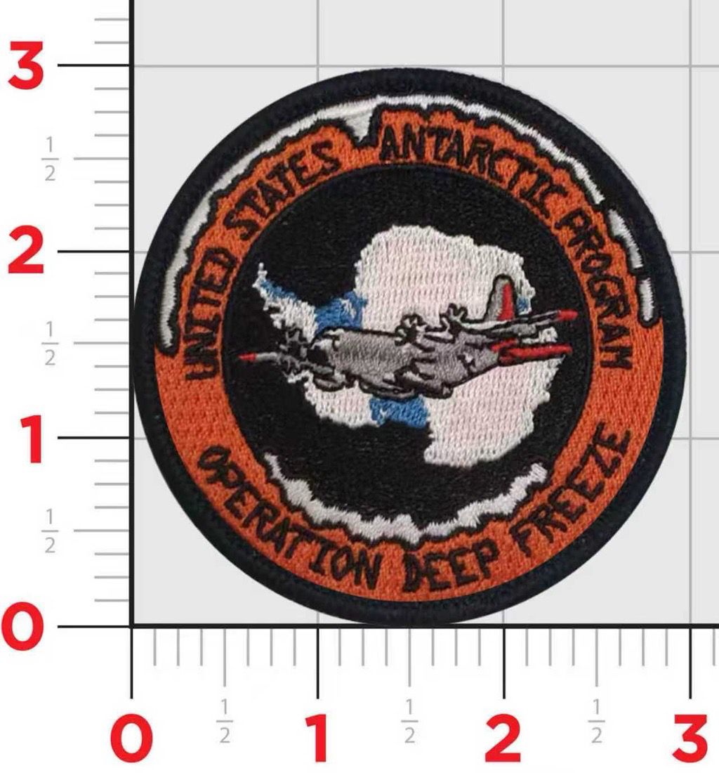 Official Antarctica Operation Deep Freeze McMurdo Station and Williams Field Patches