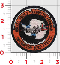 Official Antarctica Operation Deep Freeze McMurdo Station and Williams Field Patches