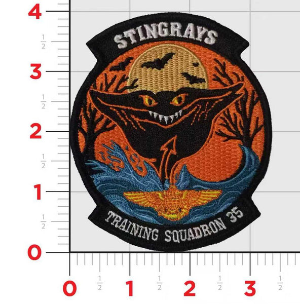 Official VT-35 Stingrays Halloween Patch