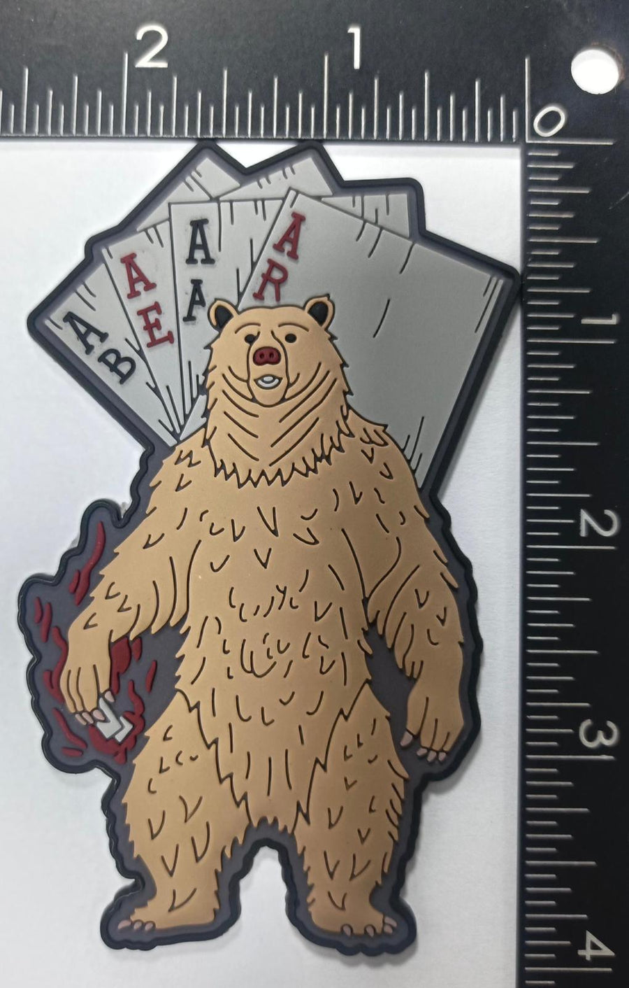 Official VAW-124 Bear Aces PVC Shoulder Patch