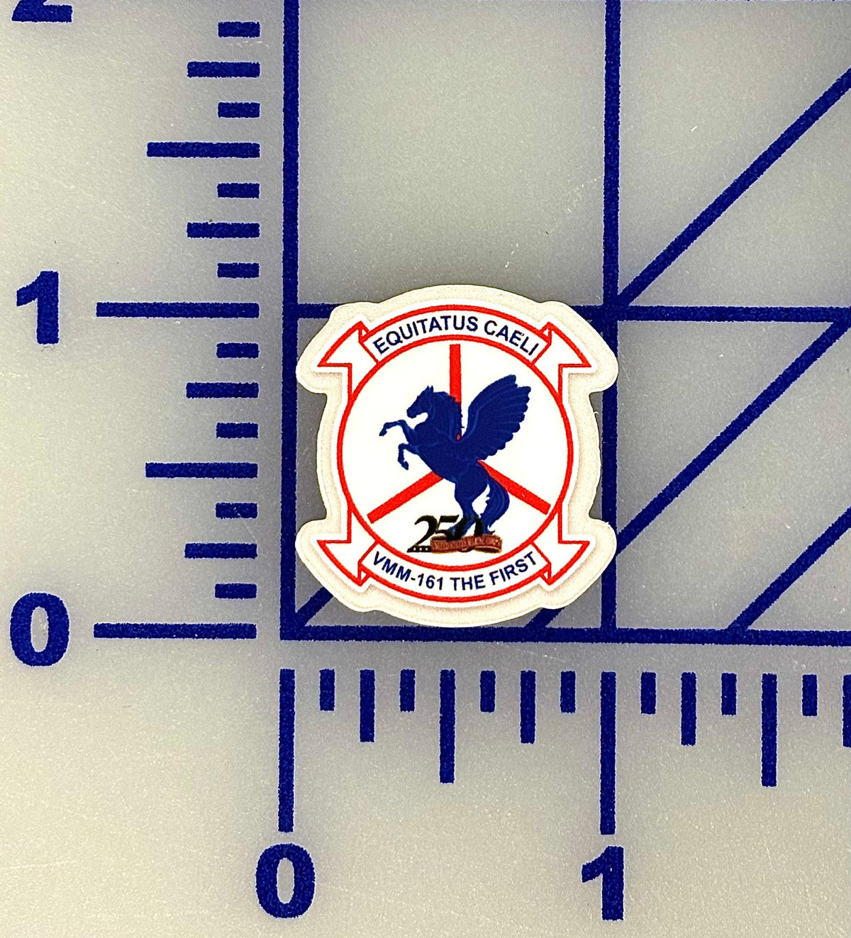 Officially Licensed USMC VMM-161 Greyhawks 250th Anniversary Mini-Sticker