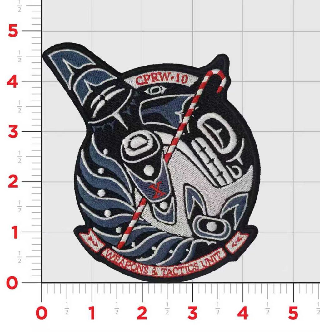 Official CPRW-10 Orcas Christmas Patch
