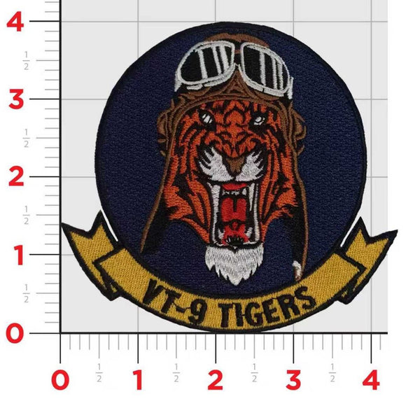 Officially Licensed US Navy VT-9 Tigers Throwback Patch
