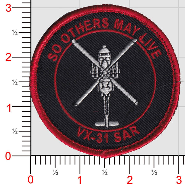 Official VX-31 Dust Devils MH-60S SAR Search and Rescue Patch