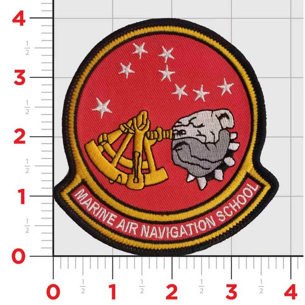 Official USMC Marine Air Navigation School Patch