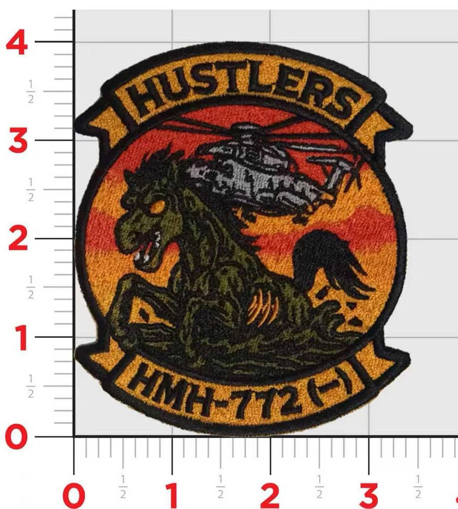 Official HMH-772 Hustlers Halloween Patch