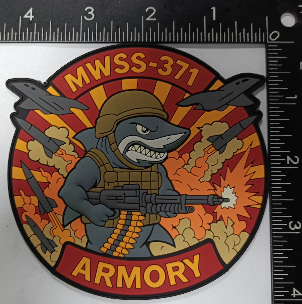 Official MWSS-371 Armory PVC Patch
