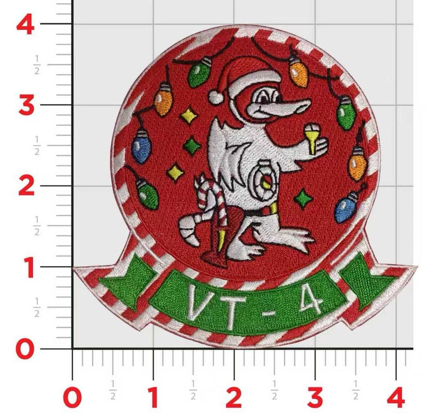 Official VT-4 Warbucks Christmas Patch