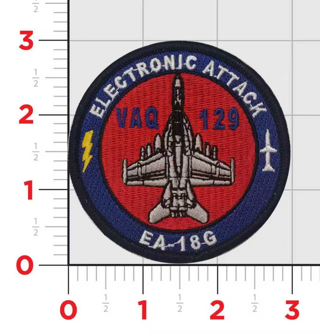 Official VAQ-129 EA-18 Growler Shoulder Patch