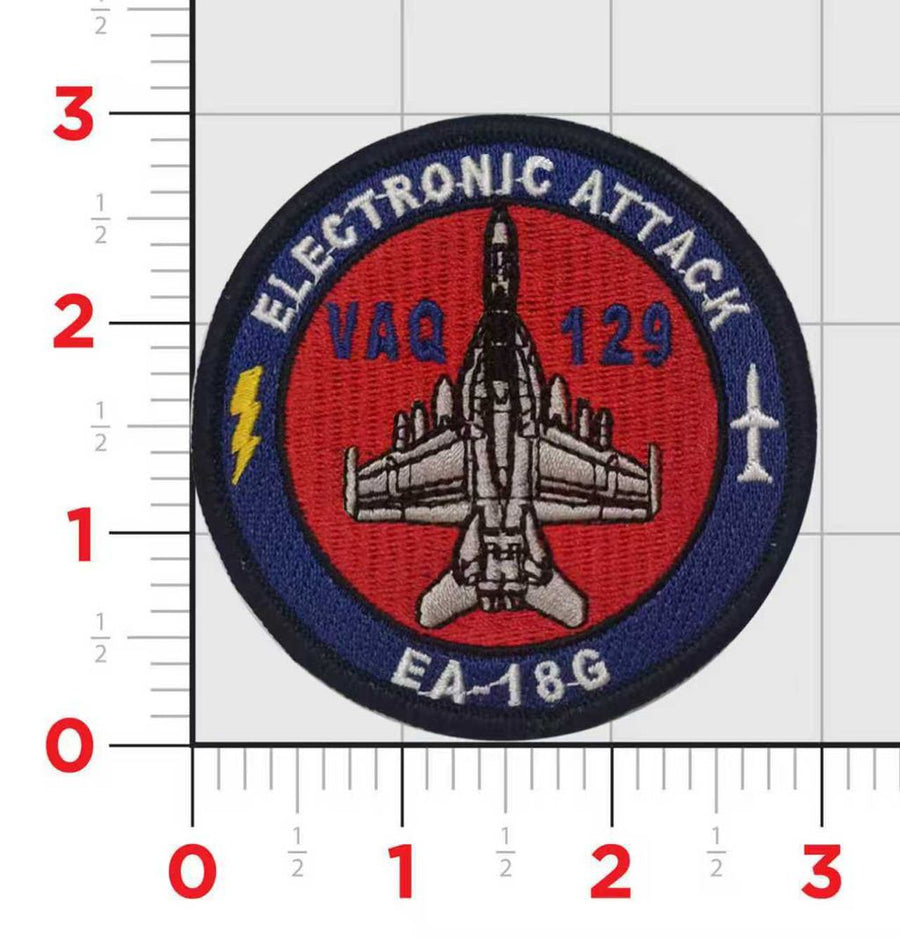 Official VAQ-129 EA-18 Growler Shoulder Patch