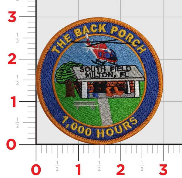 Official NAS Whiting South Field TH-73 Thrasher Back Porch Patch