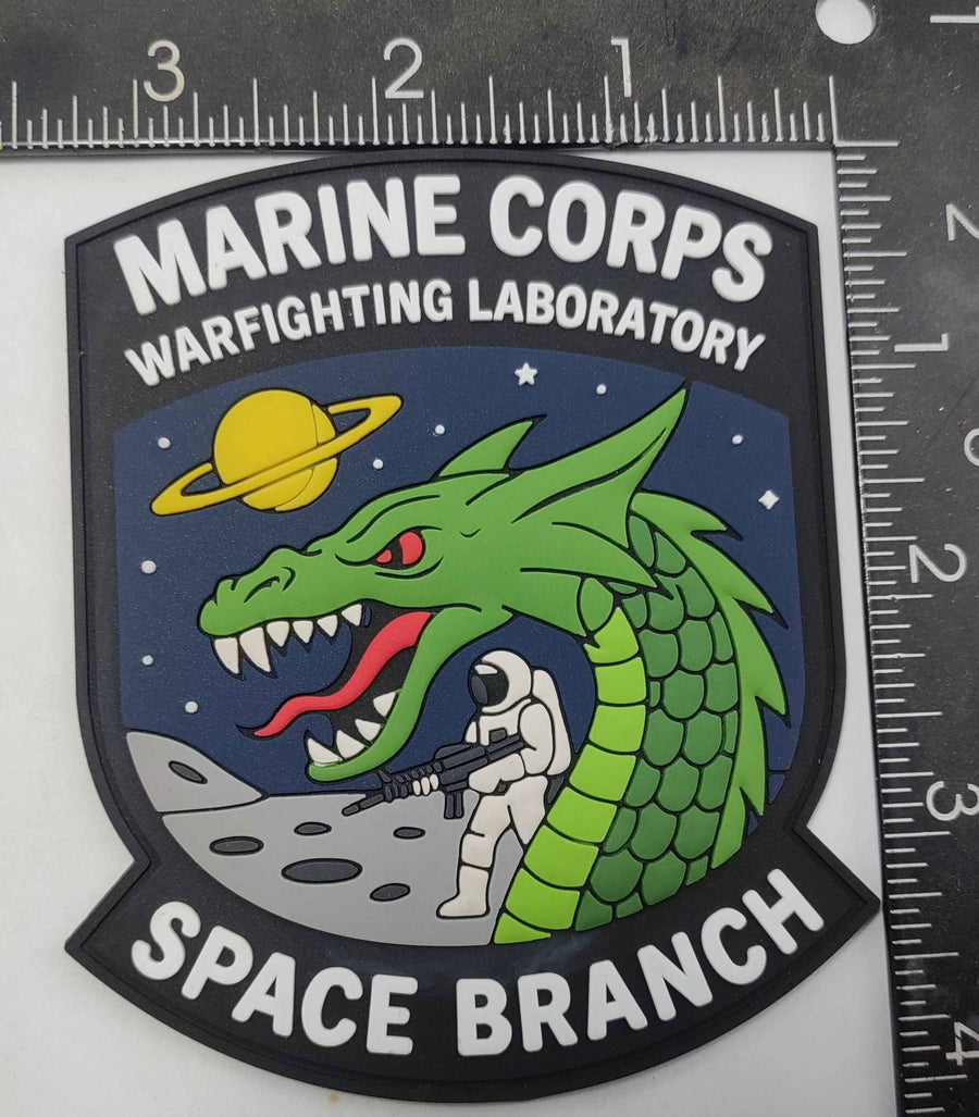 Officially Licensed USMC Warfighting Lab Space Branch PVC Patch