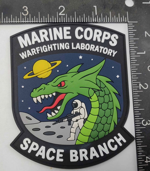 Officially Licensed USMC Warfighting Lab Space Branch PVC Patch