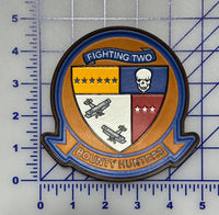 Officially Licensed US Navy VFA-2 Bounty Hunters Leather Patch