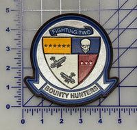 Officially Licensed US Navy VFA-2 Bounty Hunters Leather Patch