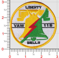 Official VAW-115 Liberty Bells Shoulder Patches