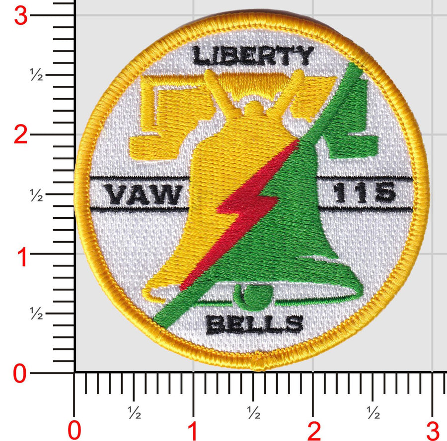 Official VAW-115 Liberty Bells Shoulder Patches