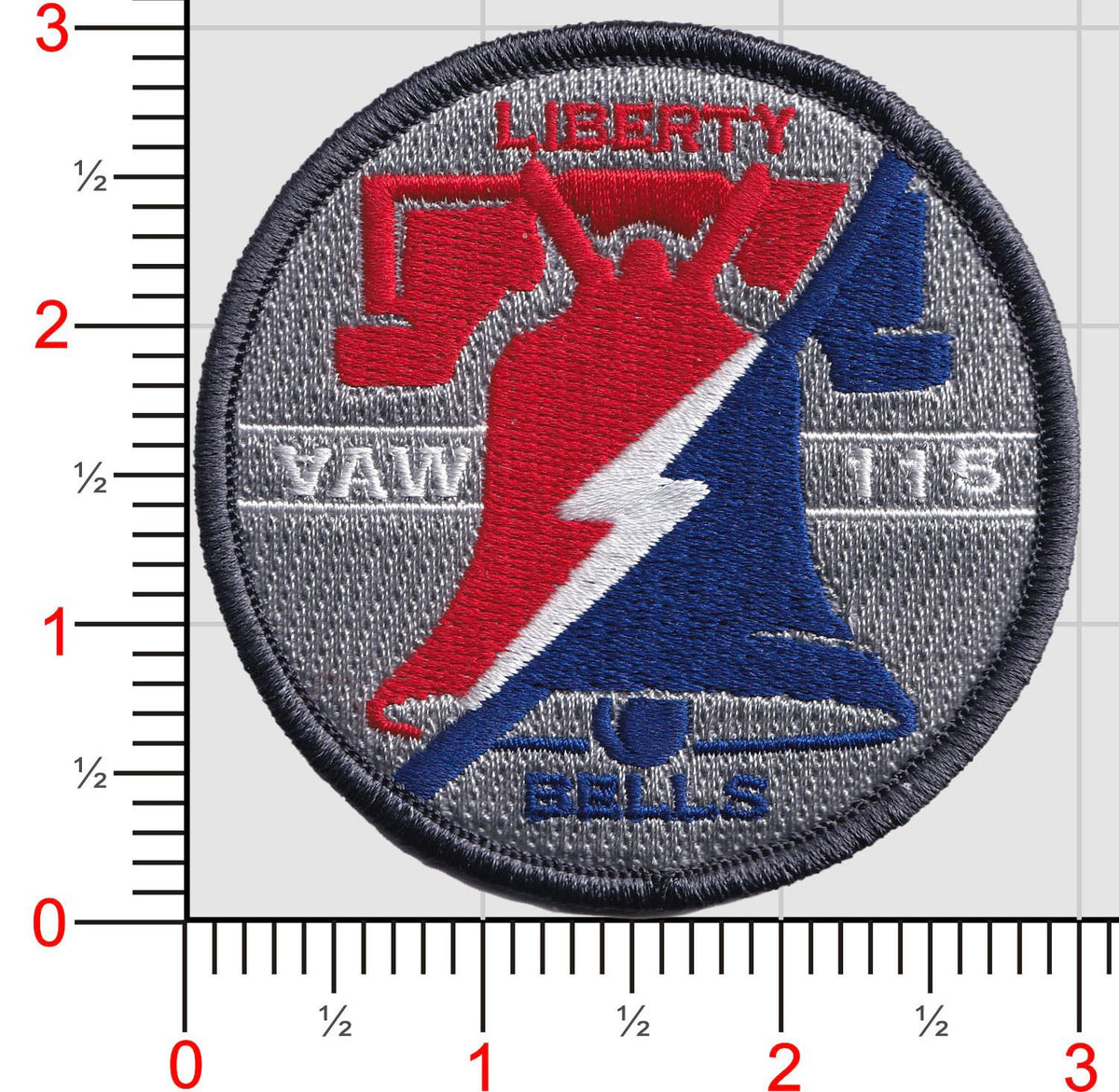 Official VAW-115 Liberty Bells Shoulder Patches