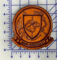 Officially Licensed US Navy VP-47 Golden Swordsmen Leather Patches