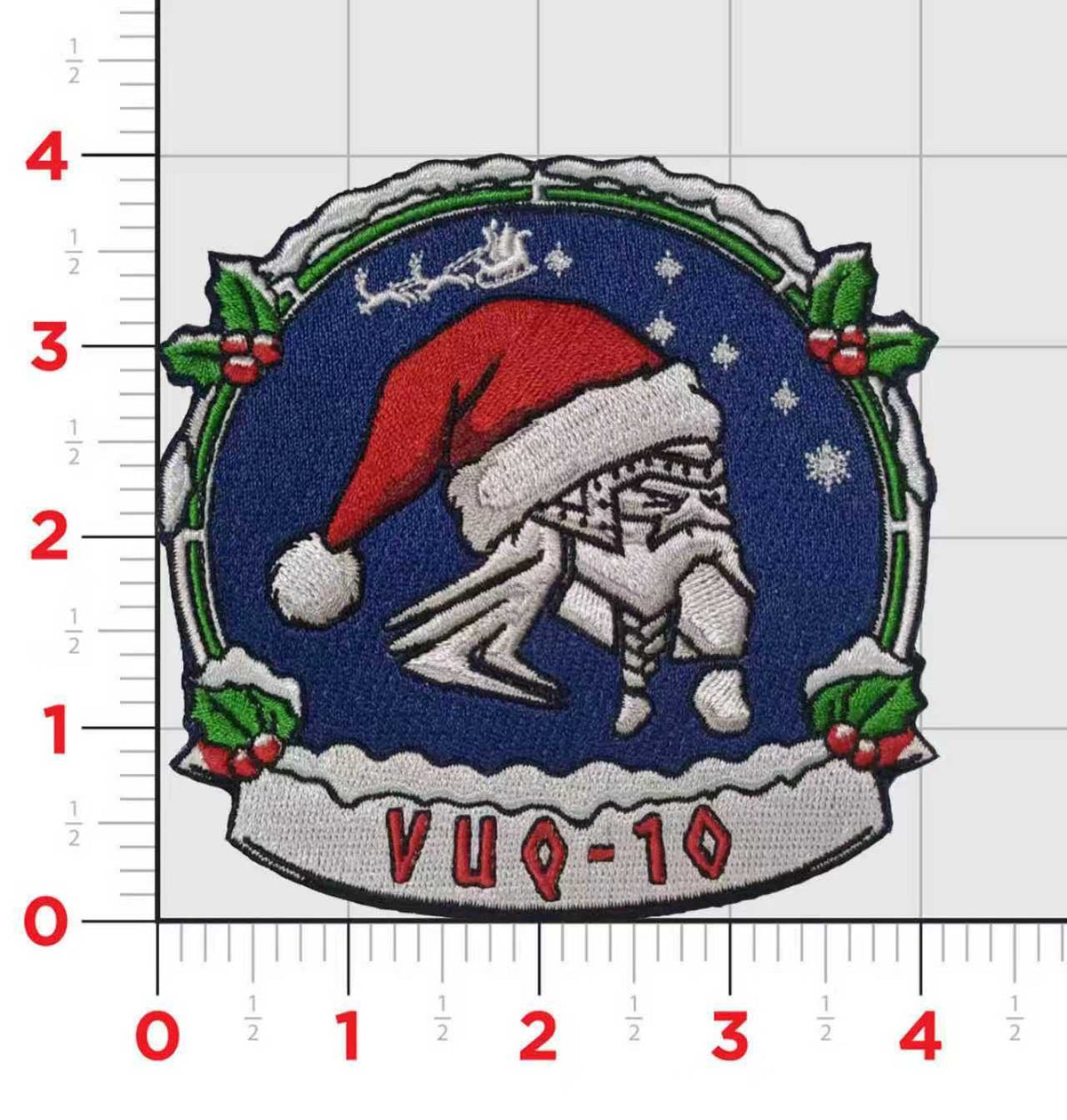 Official VUQ-10 Pathfinders Christmas Patches And Name Tags
