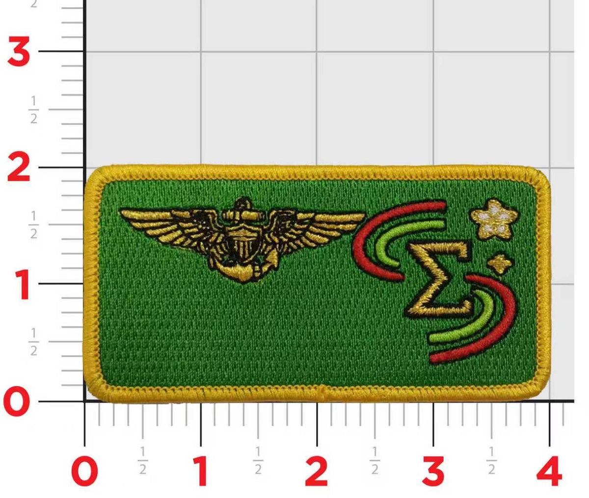 Official US Naval School of Aviation Safety Christmas Patch and Name Tags