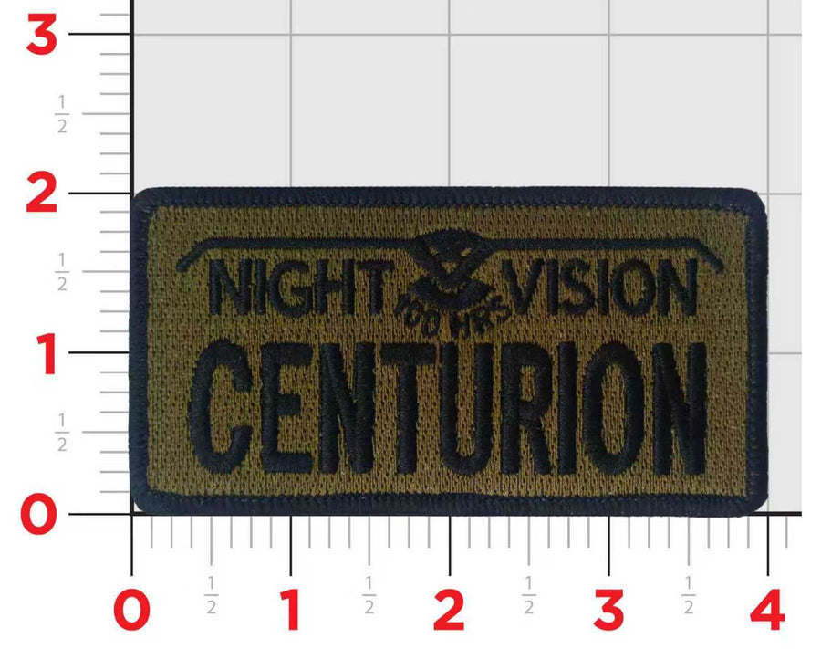 100 Hours Night Vision Centurion Patch