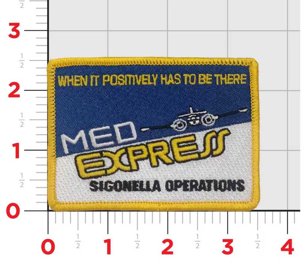 Official NAS Sigonella Med Express Patch