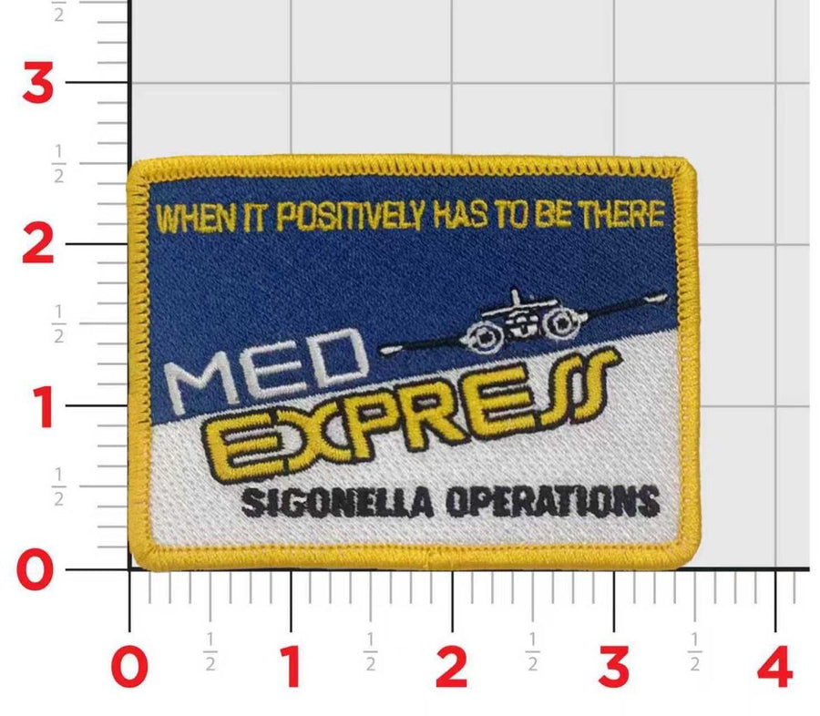 Official NAS Sigonella Med Express Patch
