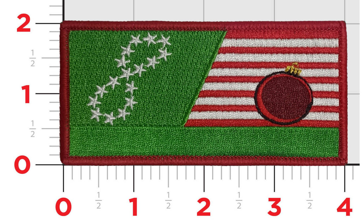 Official HT-8 Eightballers Christmas Patch And Name Tag