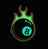 Flaming Eightballer PVC Patch