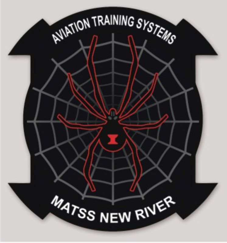 Officially Licensed USMC Marine Aviation Training System MATSS New River Sticker
