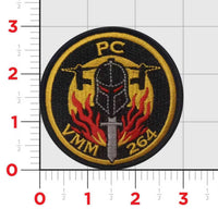 Official VMM-264 Black Knights Flightline Qual Patches