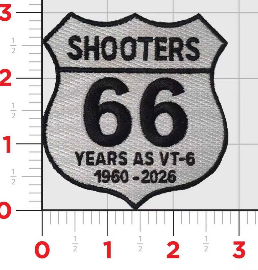 Official VT-6 Shooters 66 Year Anniversary Patch