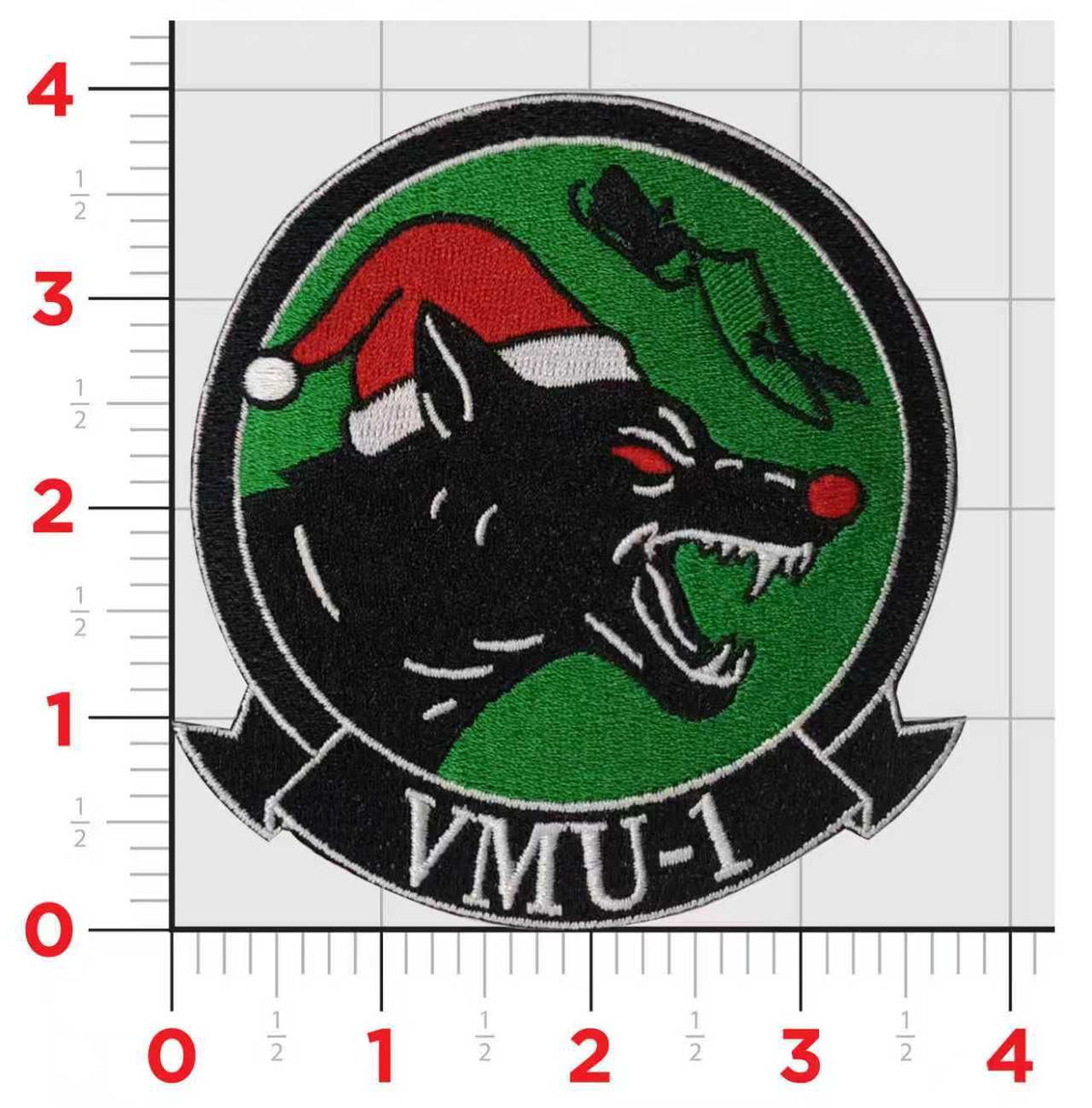 Official VMU-1 Watchdogs Christmas Patch