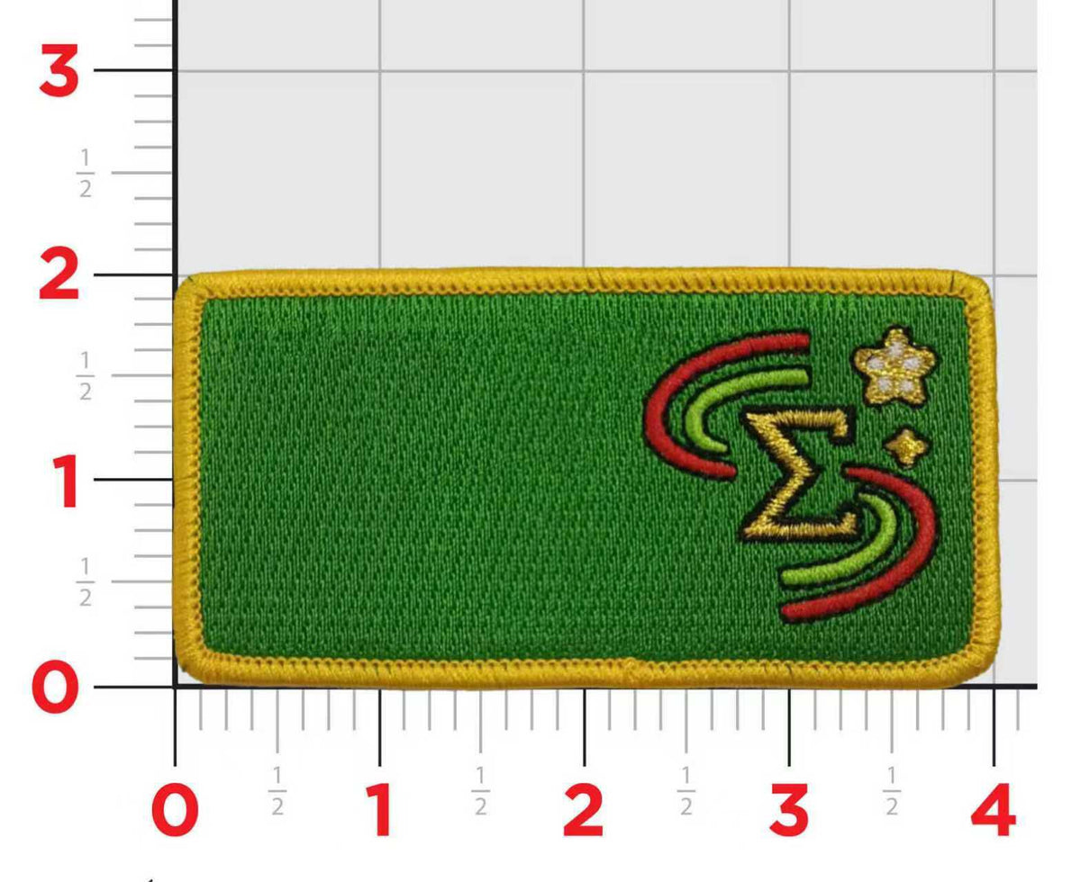 Official US Naval School of Aviation Safety Christmas Patch and Name Tags