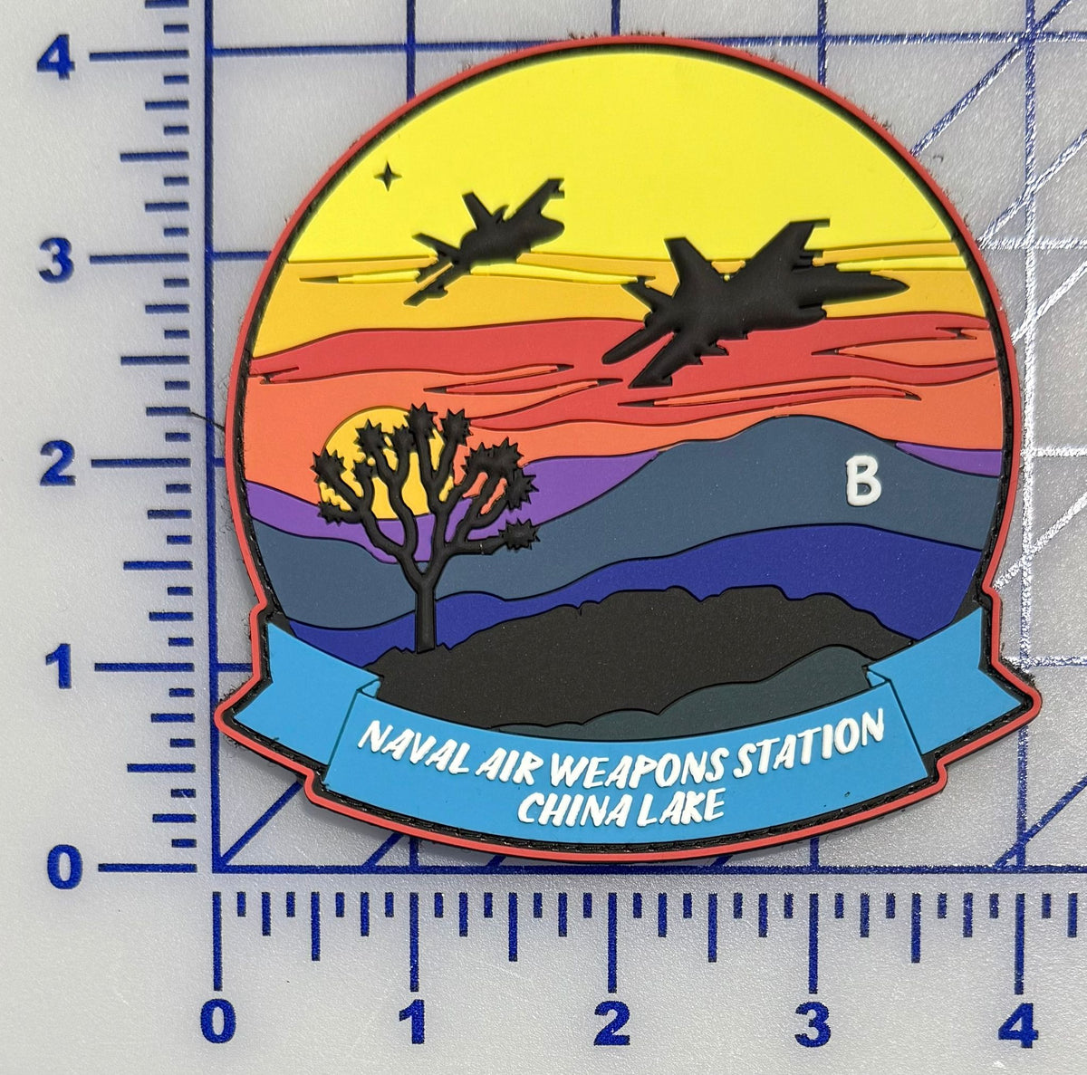 Official NAWS China Lake PVC Patch
