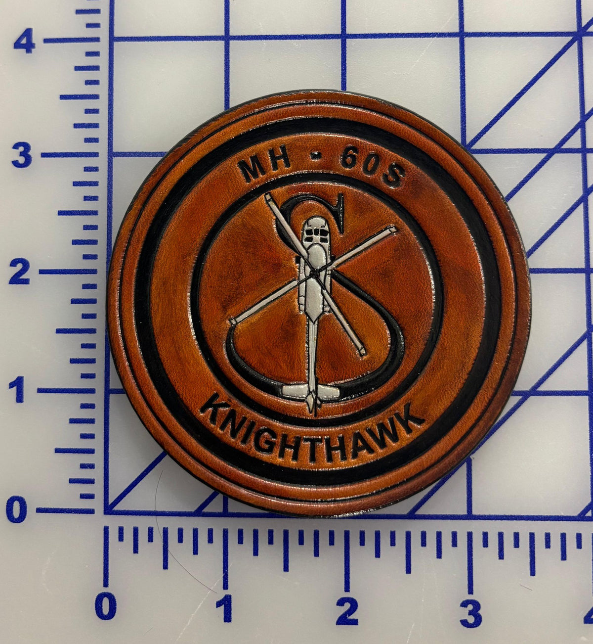 MH-60S Knighthawk Leather Patch