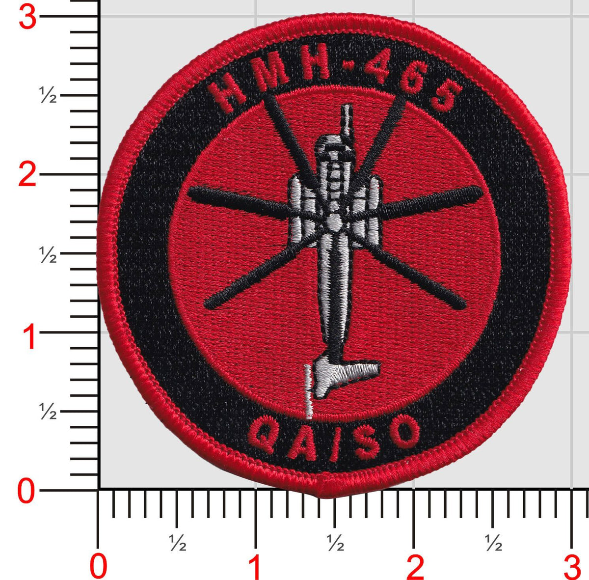 Official HMH-465 Warhorse CH-53 Flightline Qual Patches