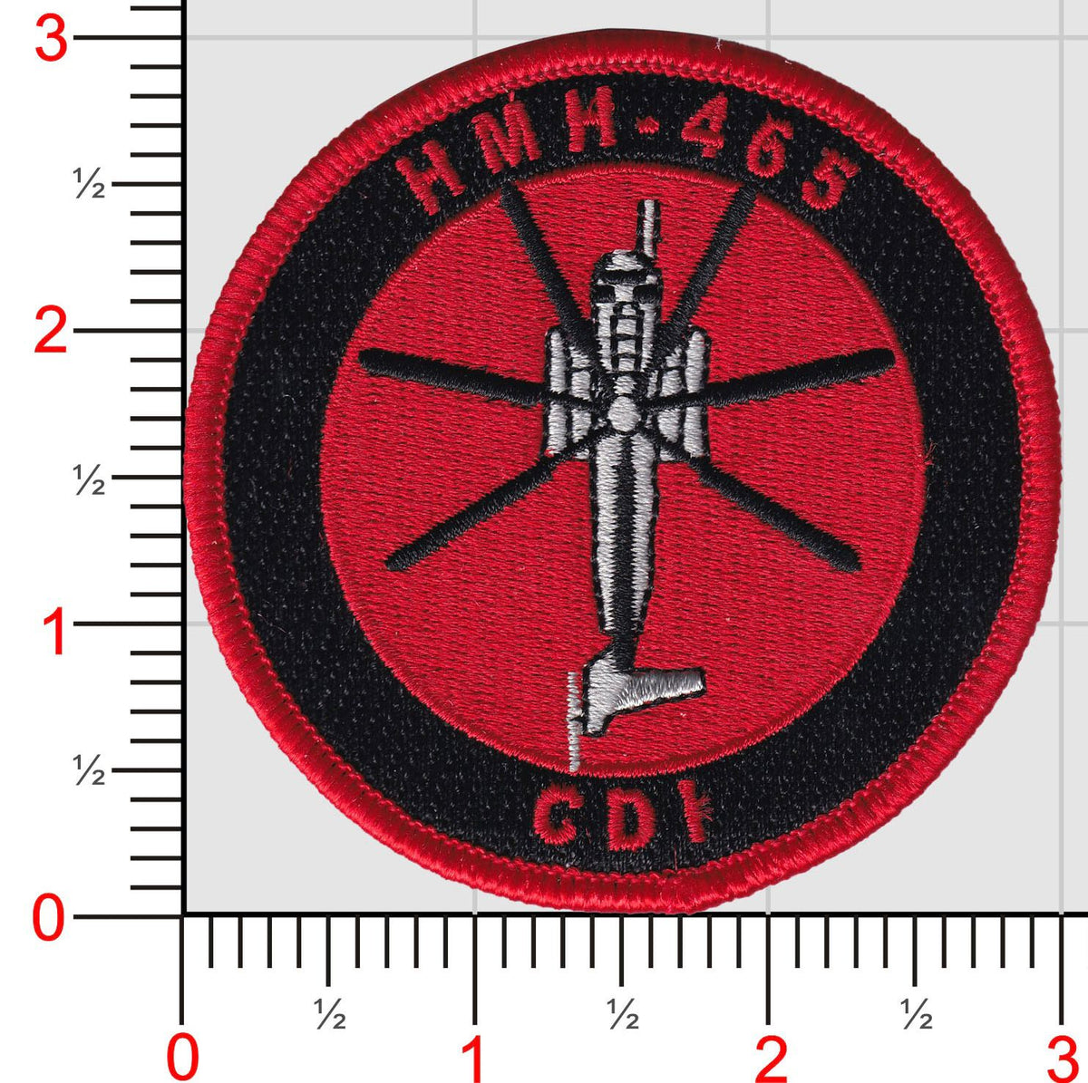 Official HMH-465 Warhorse CH-53 Flightline Qual Patches