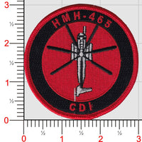 Official HMH-465 Warhorse CH-53 Flightline Qual Patches
