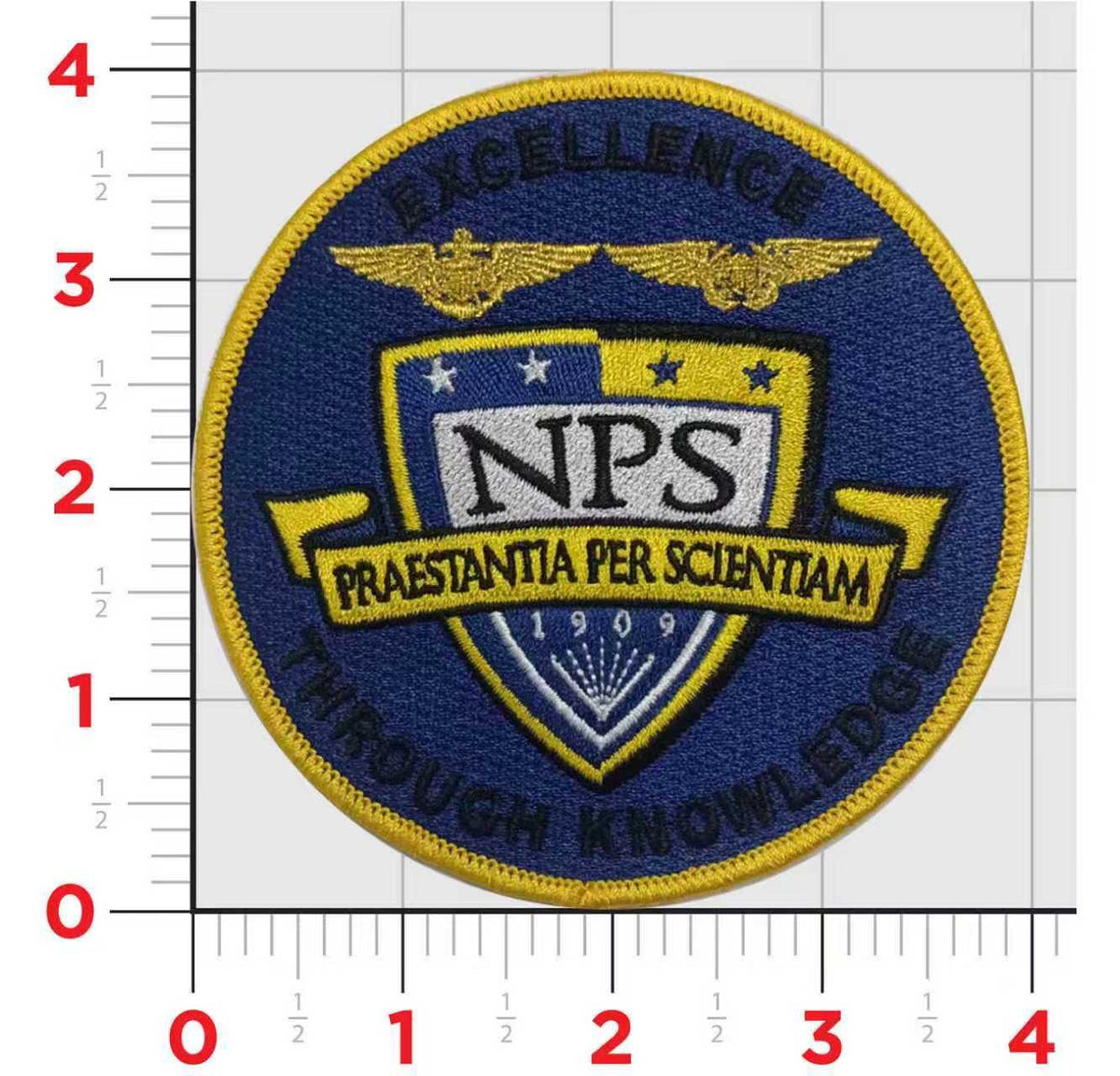 Officially Licensed Naval Post Graduate School NPS Patches