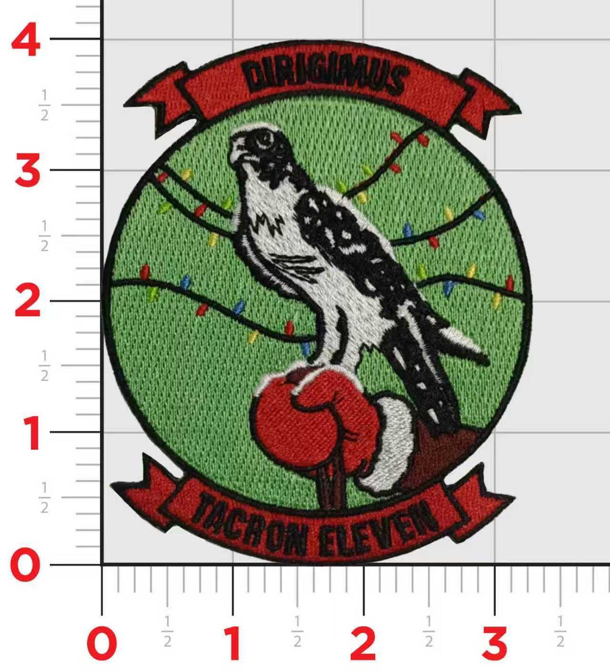 Officially Licensed US Navy TACRON-11 Dirigimus Christmas Patch