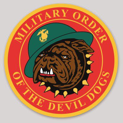 Officially Licensed Military Order of the Devil Dogs Sticker