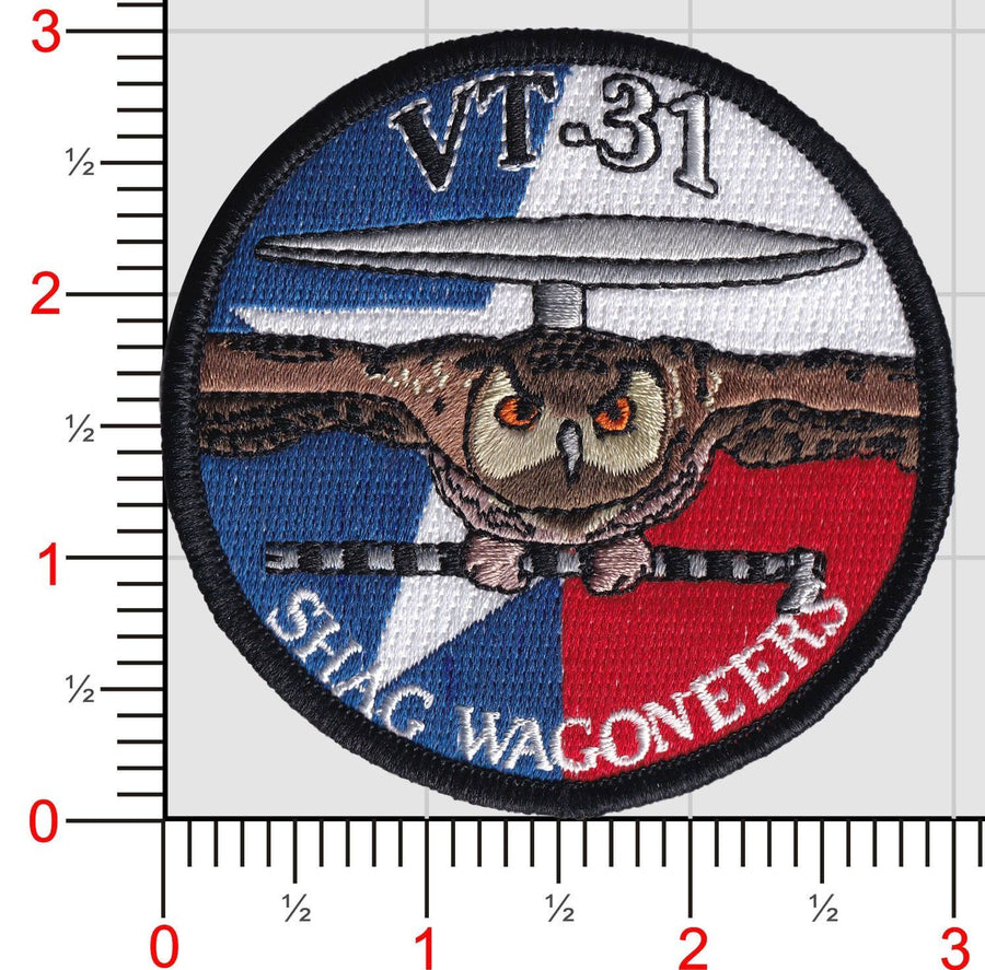 VT-31 Wise Owls E-2 Hawkeye Shad Wagoneers Shoulder Patch