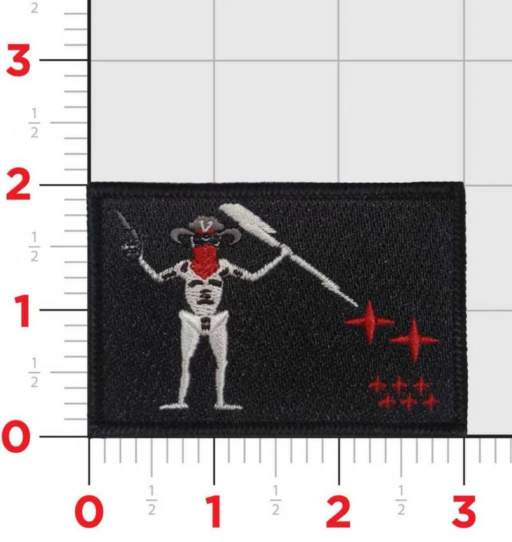 Official HSC-26 Det 5 Chargers Flag Patch