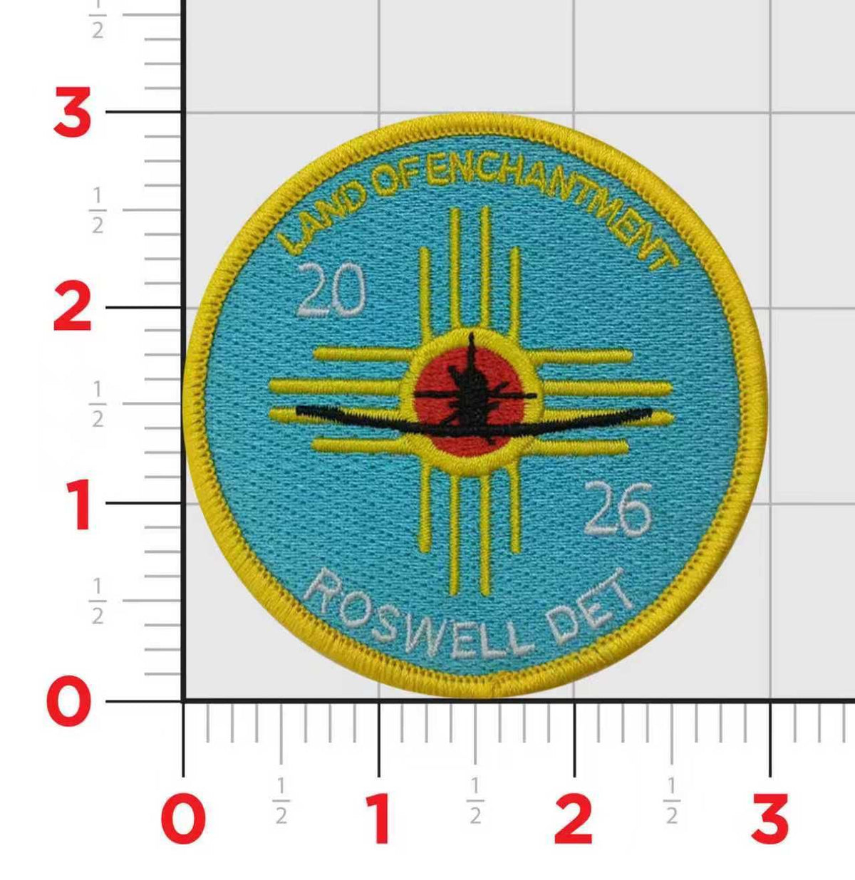 Official VT-28 Rangers Roswell Det Shoulder Patch