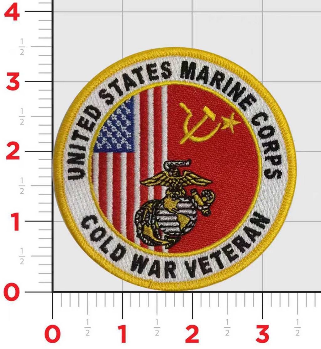 Officially Licensed USMC Cold War Veteran Patch