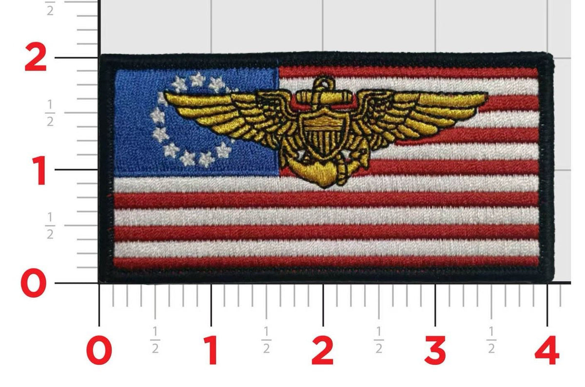 Official HT-28 Hellions 4th of July America 250th Anniversary Squadron Patch and Name Tag