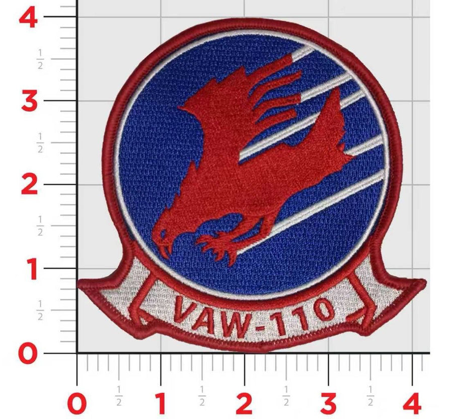 Officially Licensed US Navy VAW-110 Firebirds Squadron Patch